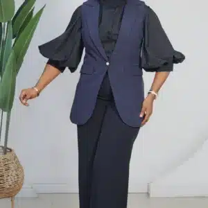 SLEEVELESS KIMONO BLAZER 2807 - Image 13