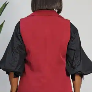 SLEEVELESS KIMONO BLAZER 2807 - Image 10