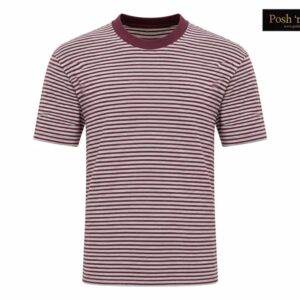 STRIPE ROUND NECK M TSHIRT 62835 - Image 2