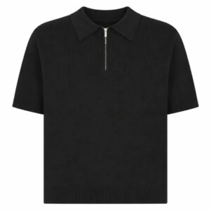 TISSUE CHEST ZIP COLLAR POLO M TSHIRT K2013 - Image 3