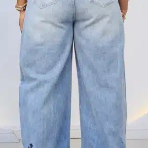 MULTI CROSS PATCH MOM JEANS 71960 - Image 3