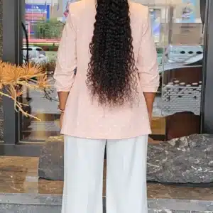 POLKA DOT BOYFRIEND BLAZER 0409 4 POSH 'N' SASSY