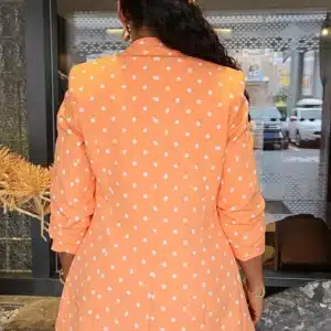 POLKA DOT BOYFRIEND BLAZER 0409 5 POSH 'N' SASSY