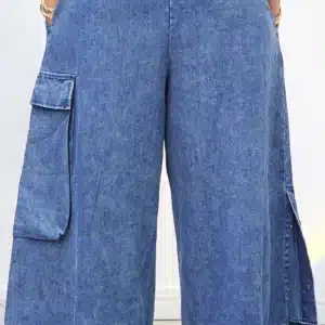 SIDE POCKET BUTTON SLIT CULLOTE 81116 - Image 3