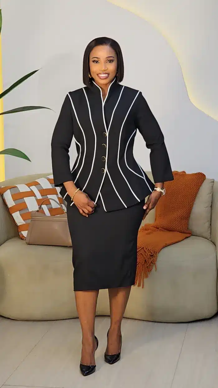 FRONT MULTI TRIM CHEST MIDI DRESS 1510