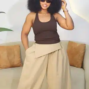 OVERLAP WAIST BALLON PANT 16 - Image 5