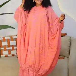 ZEBRA PRINT HEM PONCHO MAXI DRESS 0910